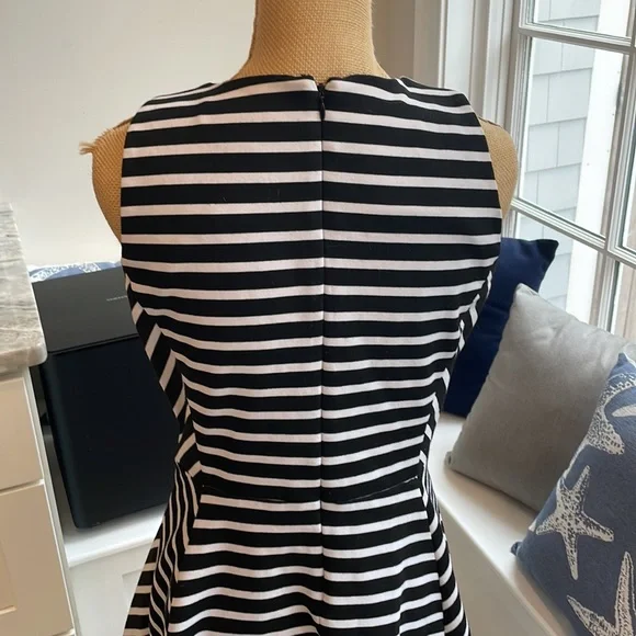Michael Kors black and white stripe dress - Picture 6 of 8